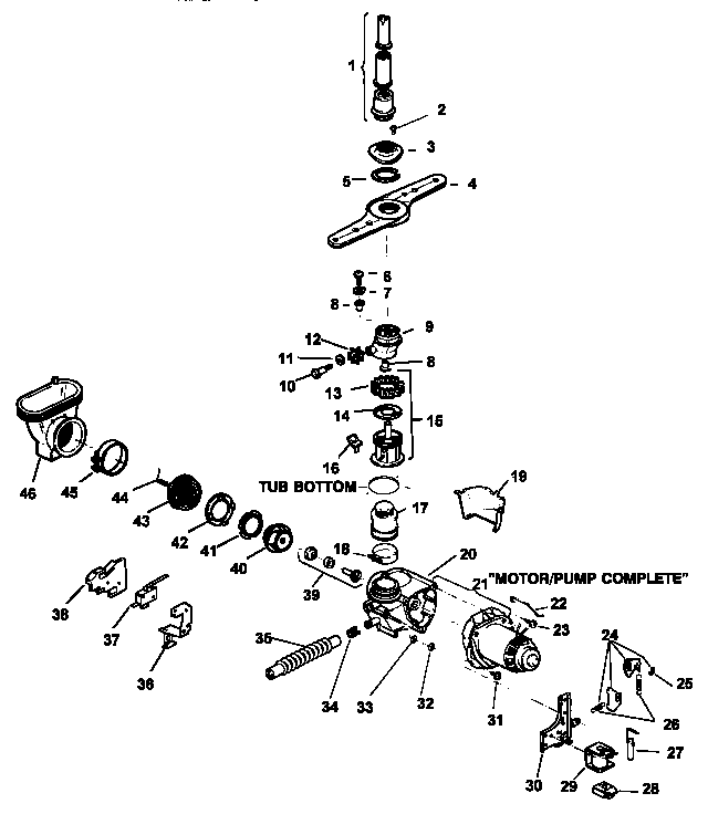 Water distribution components
