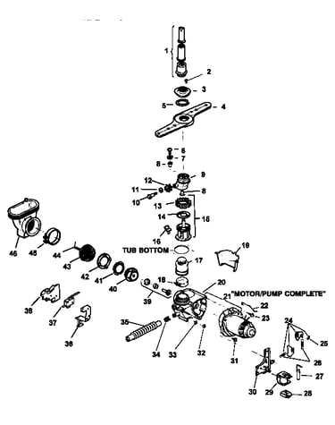 Water distribution components