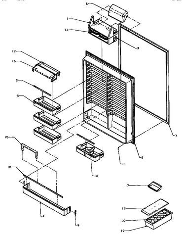Refrigerator inner door