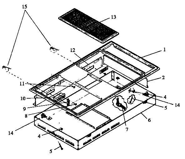 BURNER BOX SECTION (AKD2C/P8555806S) (AKD2C/P8555807S) (AKD3C/P8591801S) (AKDH4C/P8591802S) (AKDH5E/P1154401S) (AKDH5W/P1154402S) (AKM1C/P8554904S) (AKM1C/P8554905S) (AKM1C/P8591701S) (CAKDH5E/P1154403S) (CAKDH5W/P1154404S)