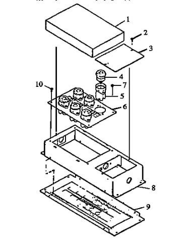 Fuse box (cakde5e/p1131743ne) (cakde5ww/p1131743nww) (cakdh5e/p1154403s) (cakdh5w/p1154404s)