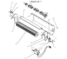 Amana PTH07335J/P1169123R blower assembly diagram
