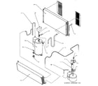 Amana PTC07335J/P1169102R refrigeration system-standard models diagram