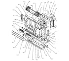 Amana PTH09435J/P1169137R chassis assembly diagram