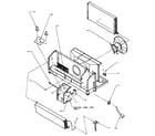 Amana PTC12335J/P1169111R miscellaneous chassis assembly parts diagram