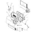 Amana PTH15435J/P1169140R miscellaneous chassis assembly parts diagram