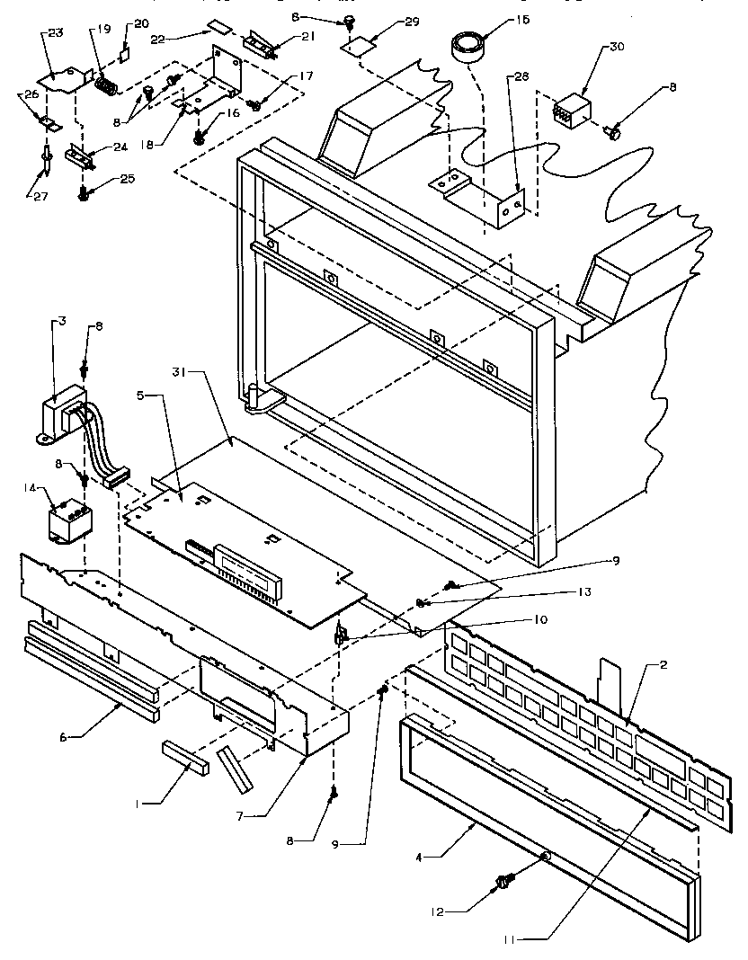 Control panel assembly