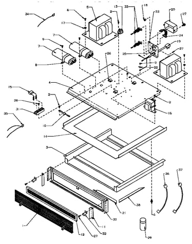 Chassis assembly and electrical components