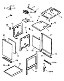 Cabinet assembly (arr624l/p1142625nl) (arr624w/p1142625nw)