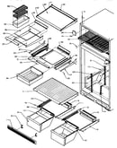 Cabinet shelving (gtg18al/p1181714wl) (gtg18aw/p1181714ww)