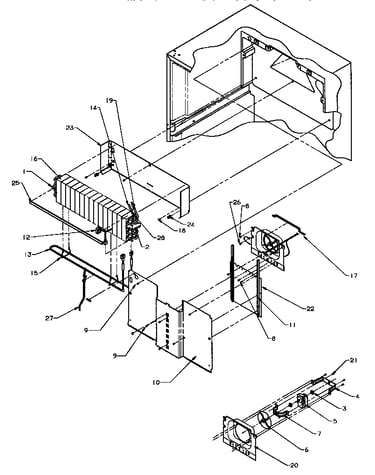 Evaporator area