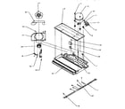 Caloric GTG18AL/P1181714WL compressor compartment diagram