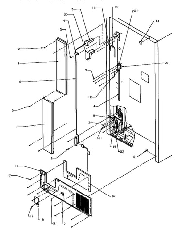 Cabinet back