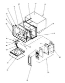 Chassis assembly & control panel (mm659e/p1177101mz) (mm659e/p1177103mz) (mm659w/p1177102mz) (mm659w/p1177104mz)