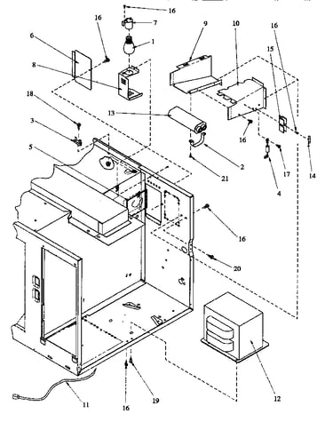 Electrical parts and components (mm659e/p1177101mz) (mm659e/p1177103mz) (mm659w/p1177102mz) (mm659w/p1177104mz)