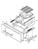 Broil drawer assembly