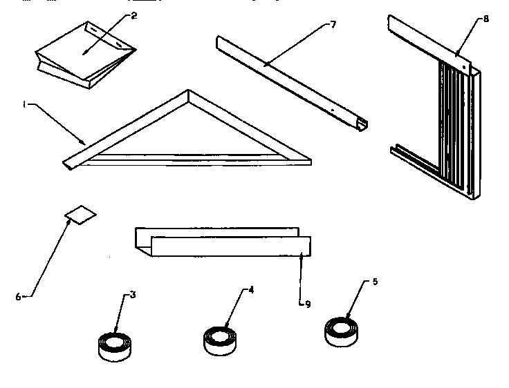 Instamount kit (18c3ma/p1156604r) (18c3md/p1178004r) (18c3my/p1203202r)
