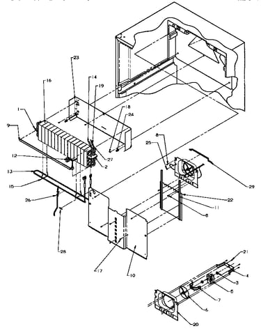 Evaporator area