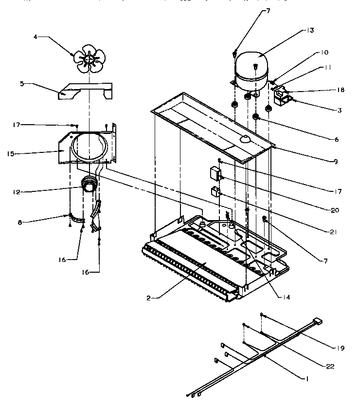 Compressor compartment