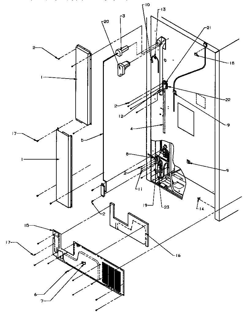 Cabinet back