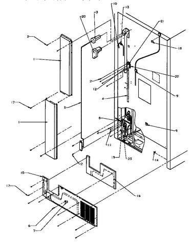 Cabinet back