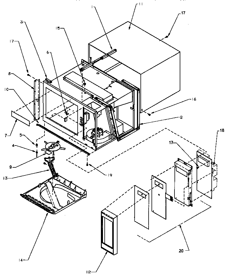 Chassis assembly & control panel