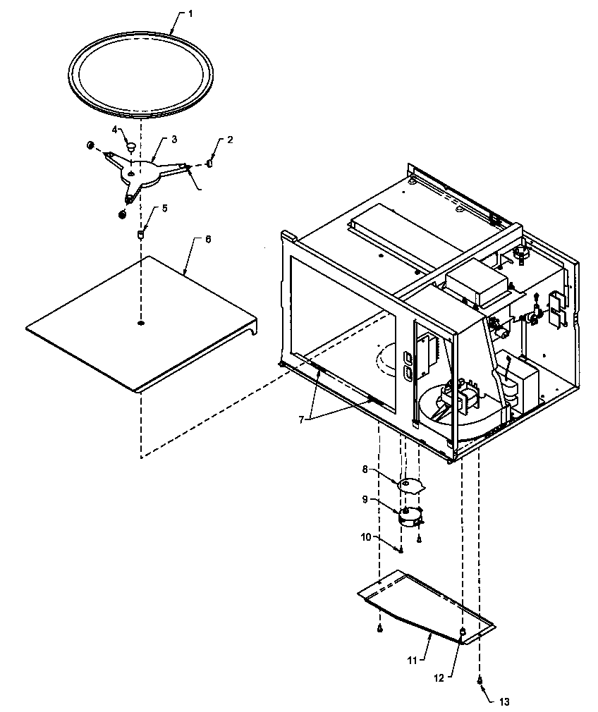 TURNTABLE & RELATED PARTS