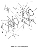 Loading door, front panel & seals