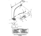 Speed Queen HG6380 gas valve, igniter & gas conversion kits diagram