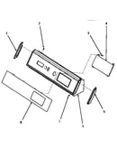 Graphics panel, control hood & controls