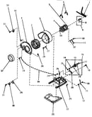 Motor, exhaust fan & belt