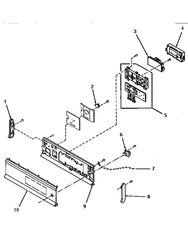 Control panel and controls
