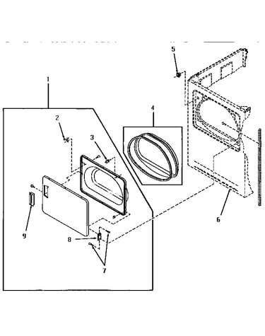 Loading door