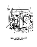 160p3 bottom exhaust deflector kit