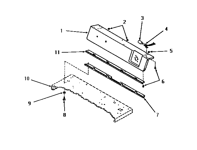 Panel support plate & bracket