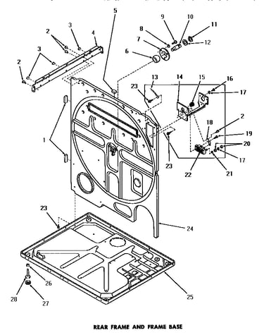 Rear frame & frame base
