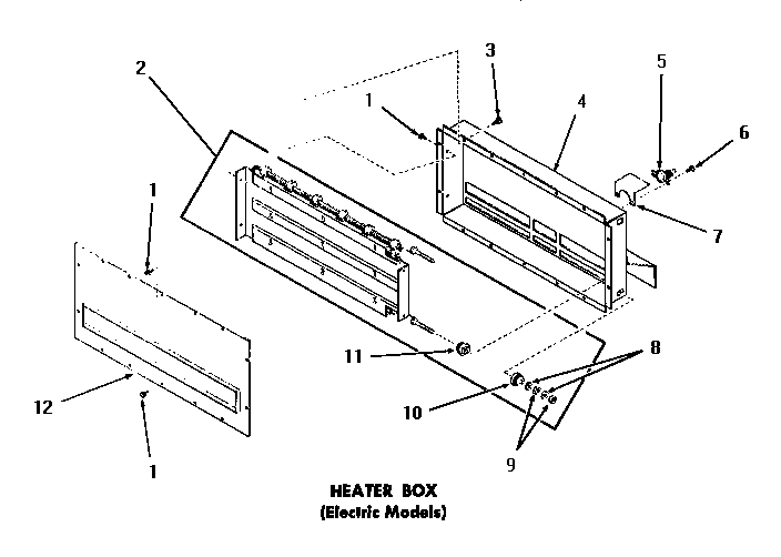 Heater box