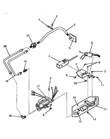 Automatic ignition burner