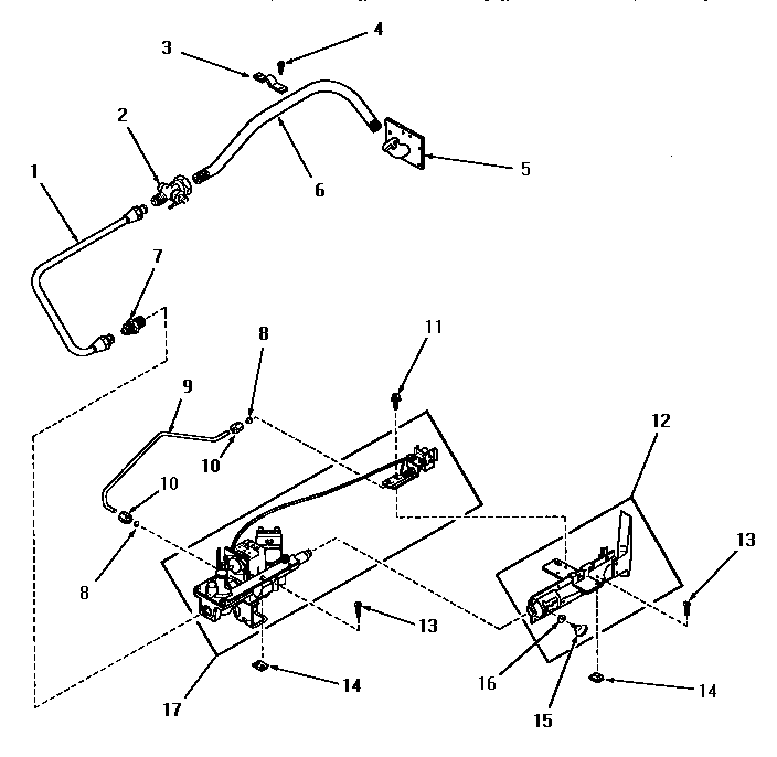 "M" MODELS--STANDING PILOT BURNER