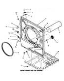 Front frame & air shroud