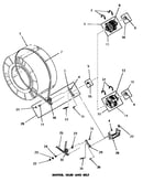Motor, idler & belt