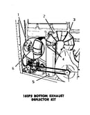 160p3 bottom exhaust deflector kit