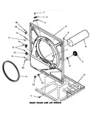 Front frame & air shroud