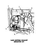 160p3 bottom exhaust deflector kit