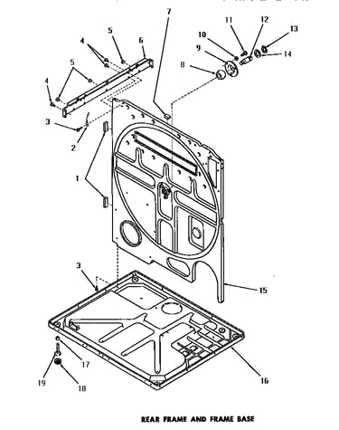 Rear frame & frame base