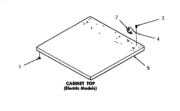 Cabinet top