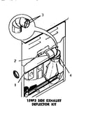 159p3 side exhaust deflector kit