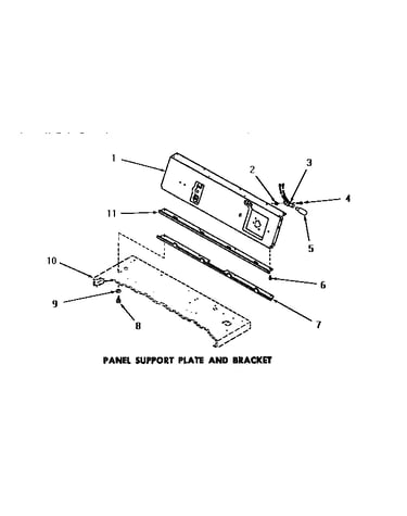 Panel support plate & bracket