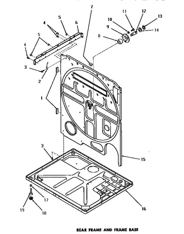 Rear frame & frame base