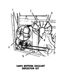 160p3 bottom exhaust deflector kit